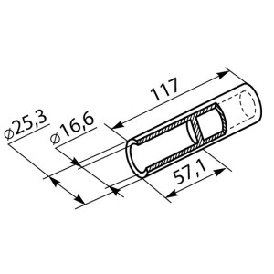 Гільза алюмінієва  GL-150