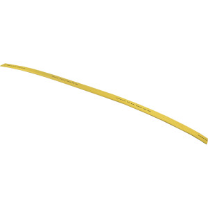 Термоусаджувальна трубка з клейовим шаром d 19,1мм  жовта шт.(1м)