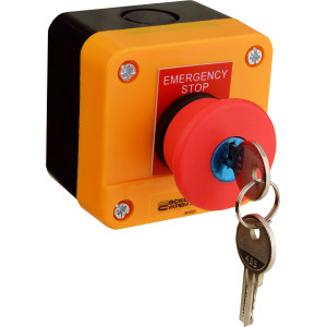 Пост одномісний "Аварійний Стоп" XAL-J184