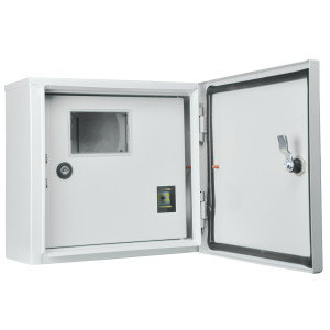 Корпус обліку металевий 4 модулі 1фл, навісний IP54, серії UBox