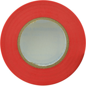 Стрічка ізоляційна 0,13мм*19мм/20м червона