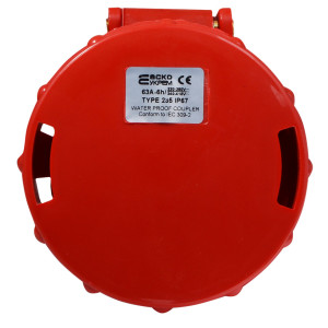 Розетка (гніздо) переносна ГП 63А/5 3Р+N+РЕ (235)