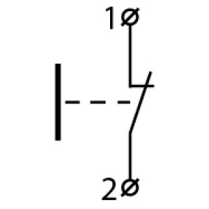 Пост одномісний "СТОП" XAL-D112