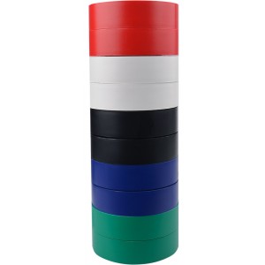 Ізострічка 0,13мм*19мм/20м Набір №1 (2 чорні+2сині+2червоні+2зелені+2білі)