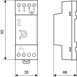 Датчик освітленості ДР-308