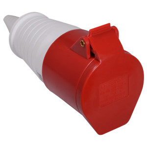 Розетка (гніздо) переносна ГП 16А/5 3Р+N+РЕ (215)