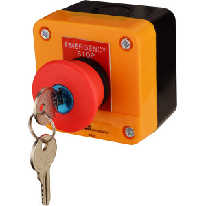 Пост одномісний "Аварійний Стоп" XAL-J184