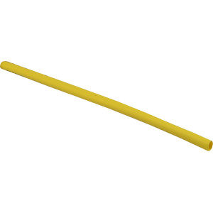 Термоусаджувальна трубка з клейовим шаром d 6,4мм жовта шт.(1м)