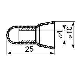 Ковпачки S-5 (100шт.)