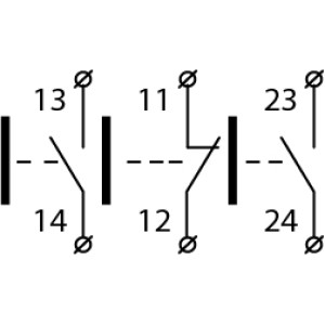 Пост тримісний "Ліворуч - Стоп - Праворуч" XAL-D334
