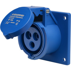 Розетка вбудована серії UCombi 3P 16A IP 44