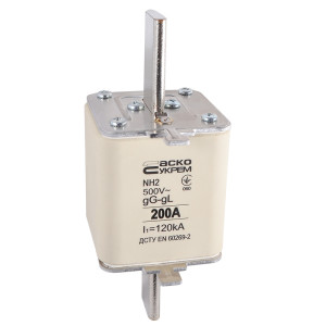 Запобіжник ножовий з плавкою вставкою NH2 200A gG