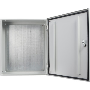 Корпус з монтажною панеллю металевий 60*50*25, IP54, серії UBox