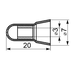 Ковпачки S-4 (100шт.)