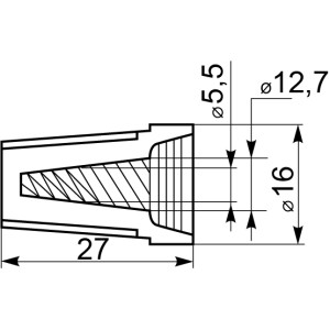 Ковпачок P75 (100шт)