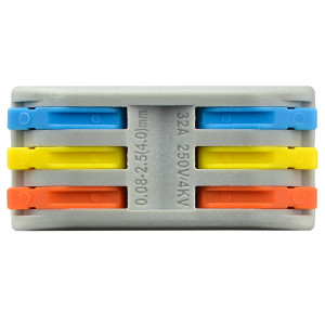 Клема з’єднувальна універсальна PCT-2-3-С (кольорова)