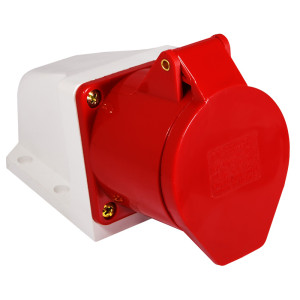 Розетка (гніздо) стаціонарна ГC 32А/5 3Р+N+РЕ (125)