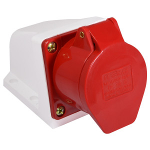 Розетка (гніздо) стаціонарна ГC 16А/4 3Р+РЕ (114)