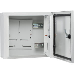 Корпус обліку металевий Light 4 модулі 1фл, навісний IP54, серії UBox