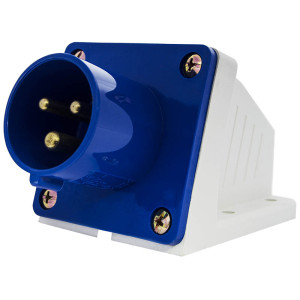 Вилка стаціонарна ВС 16А/3 2Р+РЕ (513)