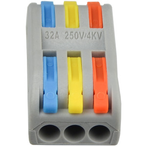 Клема з’єднувальна універсальна PCT-2-3-С (кольорова)