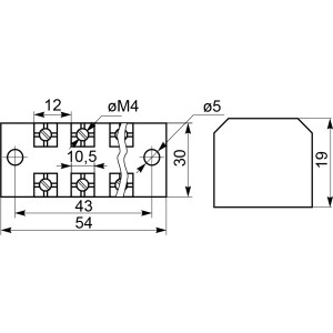 Колодка TB2503