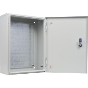 Корпус з монтажною панеллю металевий 40*30*15, IP31, серії UBox