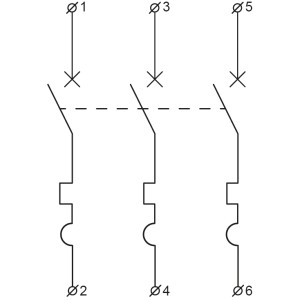 Автоматичний вимикач УКРЕМ ВА-2017/С 3р 25А АСКО