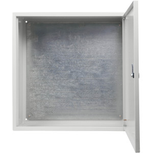 Корпус з монтажною панеллю металевий Light  60*60*25, IP31, серії UBox