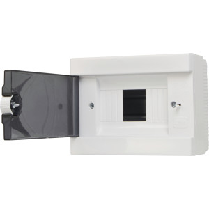 Корпус модульний пластиковий, 6 модулів, навісний, серії UBox