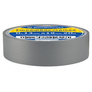 Стрічка ізоляційна 0,13мм*19мм/20м сіра