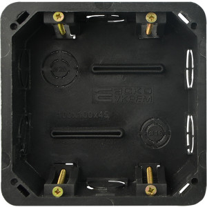 Розподільча коробка 100*100*45 (бетон)