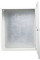 Корпус з монтажною панеллю металевий Light  60*50*25, IP54, серії UBox