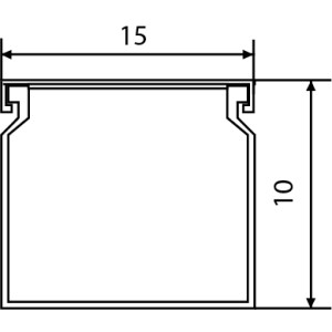 Короб АСКО УКРЕМ 15*10/2000мм