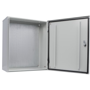 Корпус з монтажною панеллю металевий 60*50*25, IP54, серії UBox