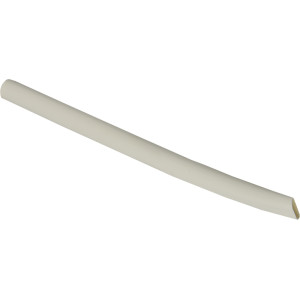 Термоусаджувальна трубка з клейовим шаром d 9,5мм біла шт.(1м)