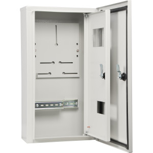 Корпус обліку металевий Light 9 модулів 3фл, навісний IP54, серії UBox