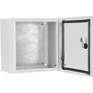 Корпус з монтажною панеллю металевий Light  30*30*20, IP54, серії UBox