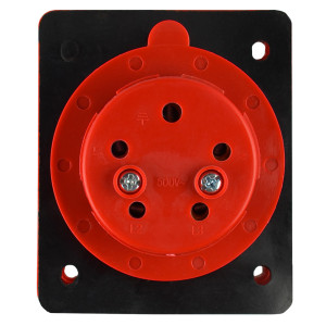 Розетка (гніздо) врізна ГВ 32А/5 3Р+N+РЕ (425)