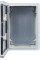 Корпус з АБС-пластику, ударостійкий, з монтажною панеллю, прозорі дверцята, 25*35*15, ІР65, серіїUBox