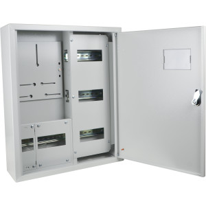 Корпус обліку металевий 27 модулів 3фл, навісний IP31, серії UBox