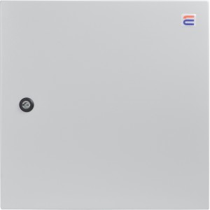 Корпус з монтажною панеллю металевий 40*40*25, IP54, серії UBox