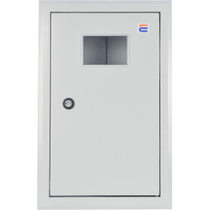 Корпус обліку металевий 12 модулів 1фл, вбудований IP31, серії UBox