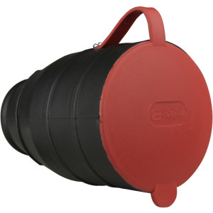 Розетка каучукова з захисною кришкою 3Р+РЕ 25А IP44