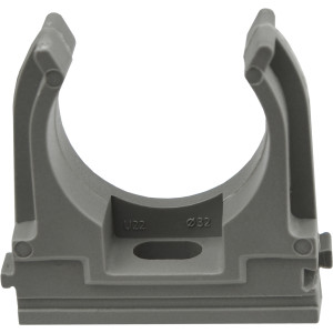 Кріплення для гофри сіре 32 мм (уп.25шт)