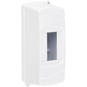 Корпус модульний пластиковий, 2 модулі, навісний, без дверцят, серії UBox