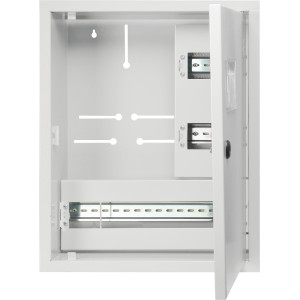 Корпус обліку металевий Light 27 модулів 3фл, вбудований IP31, серії UBox