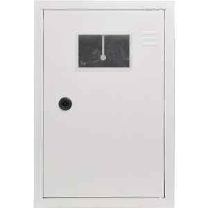 Корпус обліку металевий Light 12 модулів 1фл, вбудований IP31, серії UBox