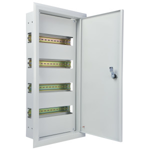 Корпус модульний металевий, 48 модулів, вбудований IP31, серії UBox