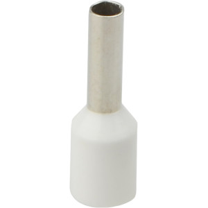 Наконечники трубчасті НТ 2,5-08 білі (100шт)